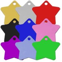 Aluminium Star Tags