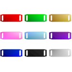 Aluminium Small Sliding Collar Pet Tags
